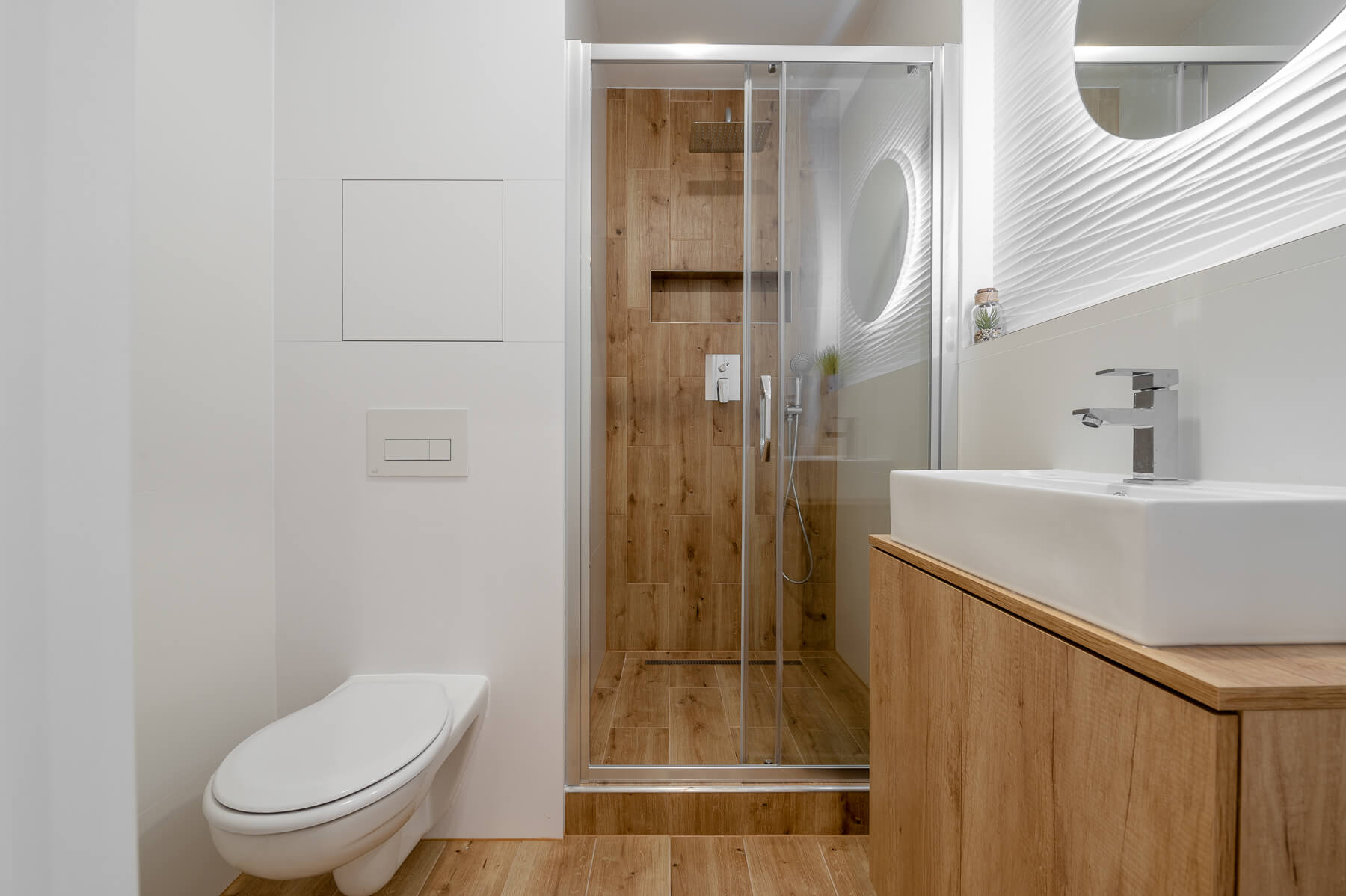Nábytek a interiéry na míru Ostrava, rekonstrukce koupelny, design | 4interier Ostrava, Havířov, Frýdek-Místek a okolí
