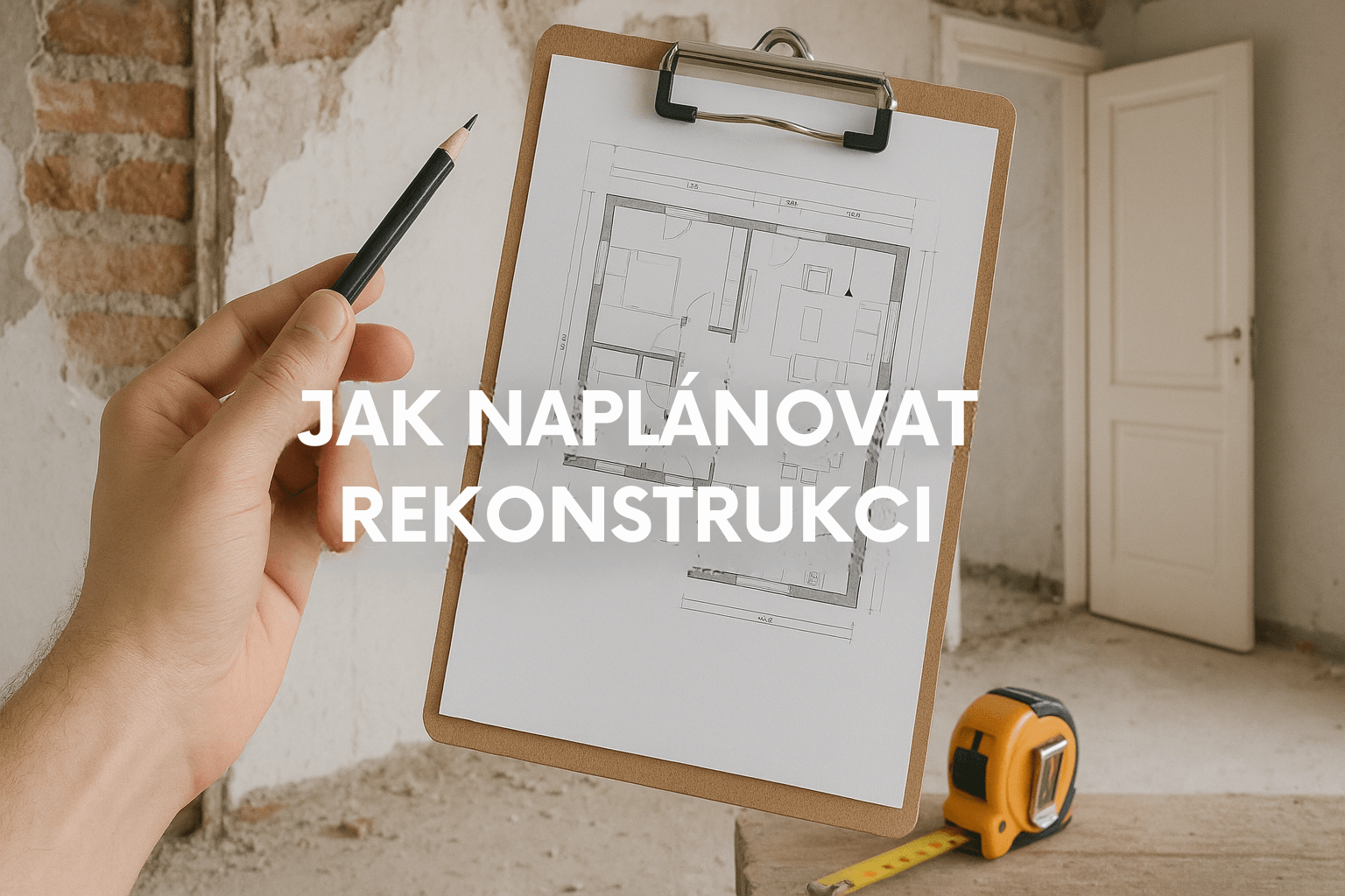 Vizualizace rekonstrukce bytu Ostrava