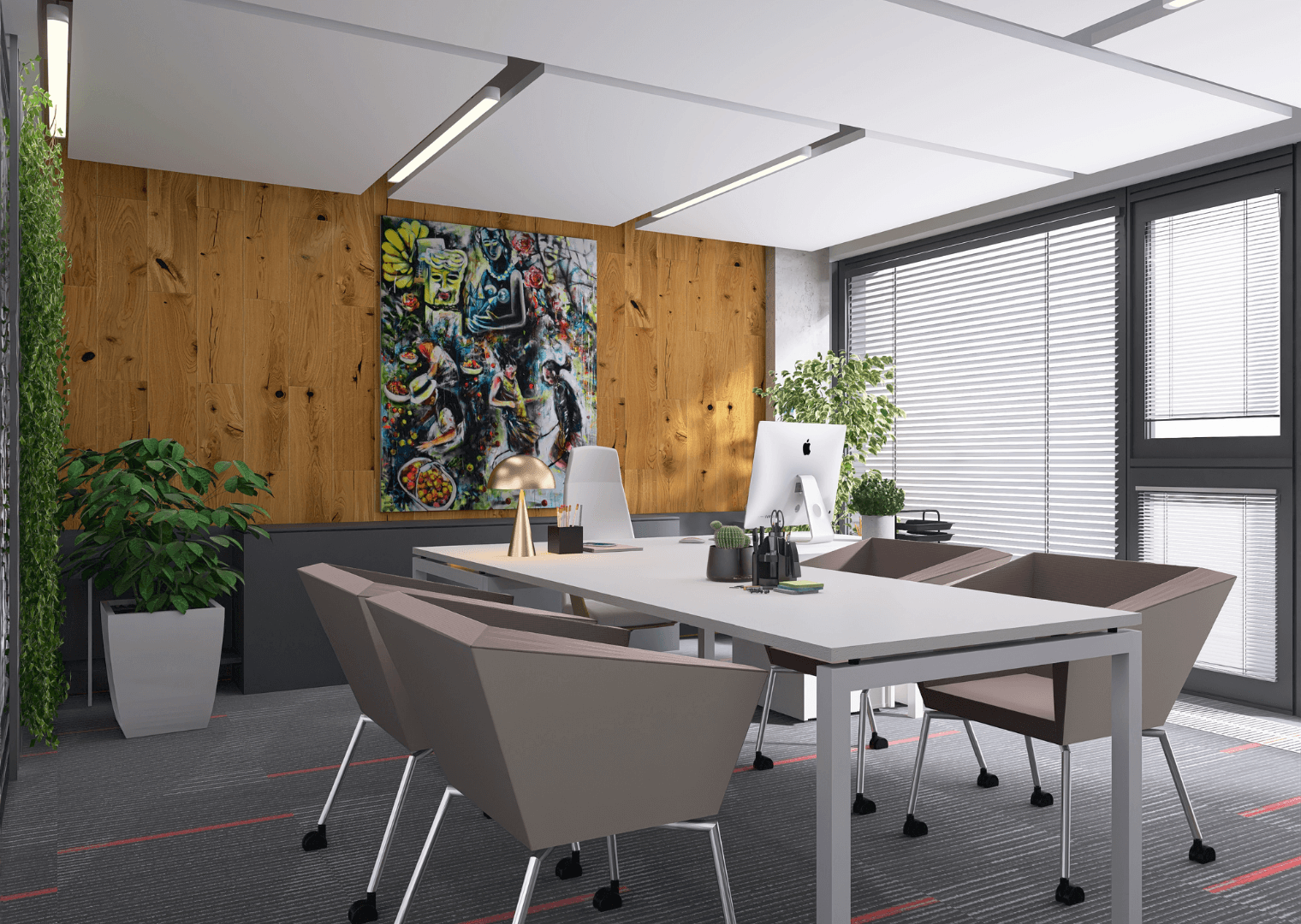 3D návrh interiérů, komerčních prostorů - Ostrava